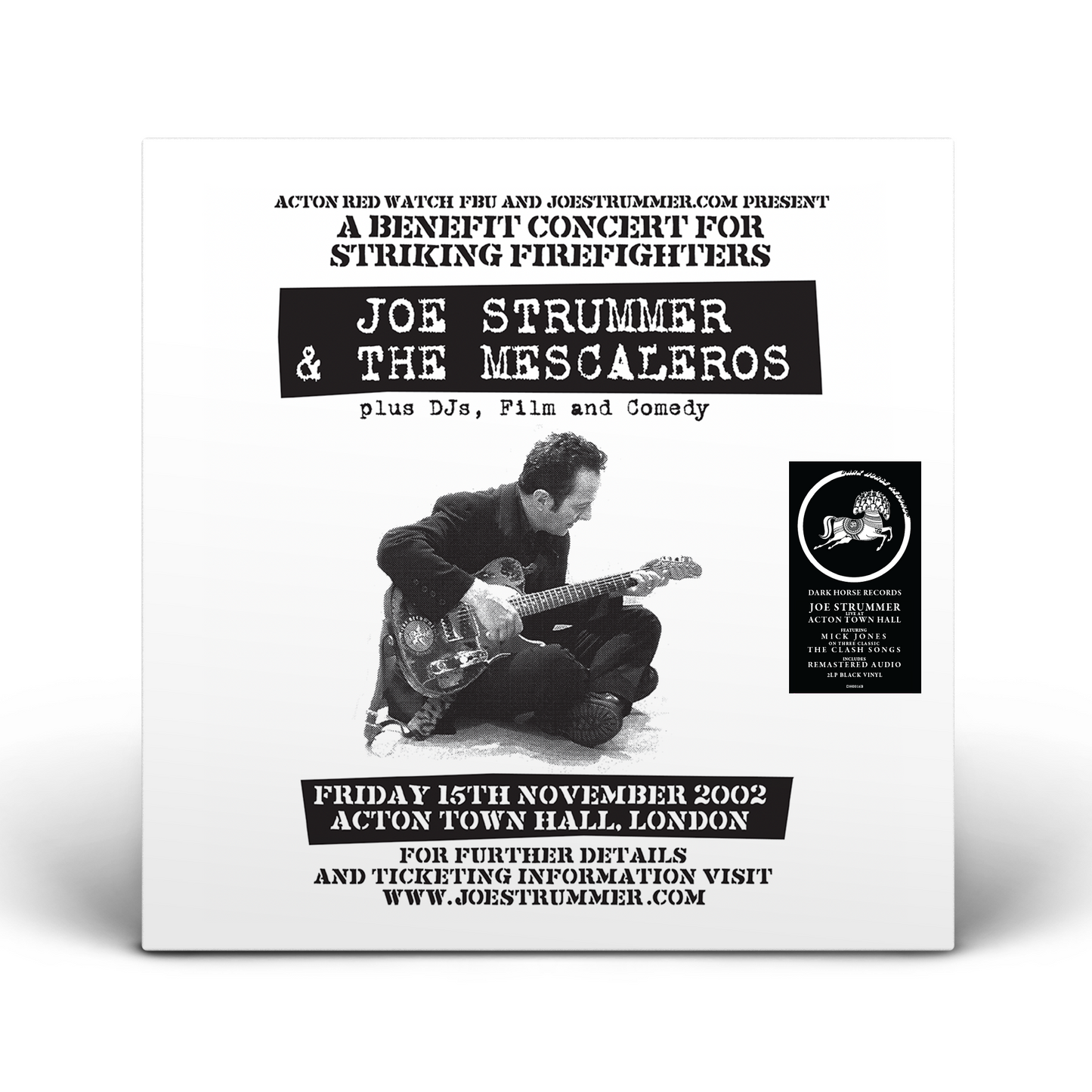 “Live At Acton Town Hall” Black Vinyl 2LP