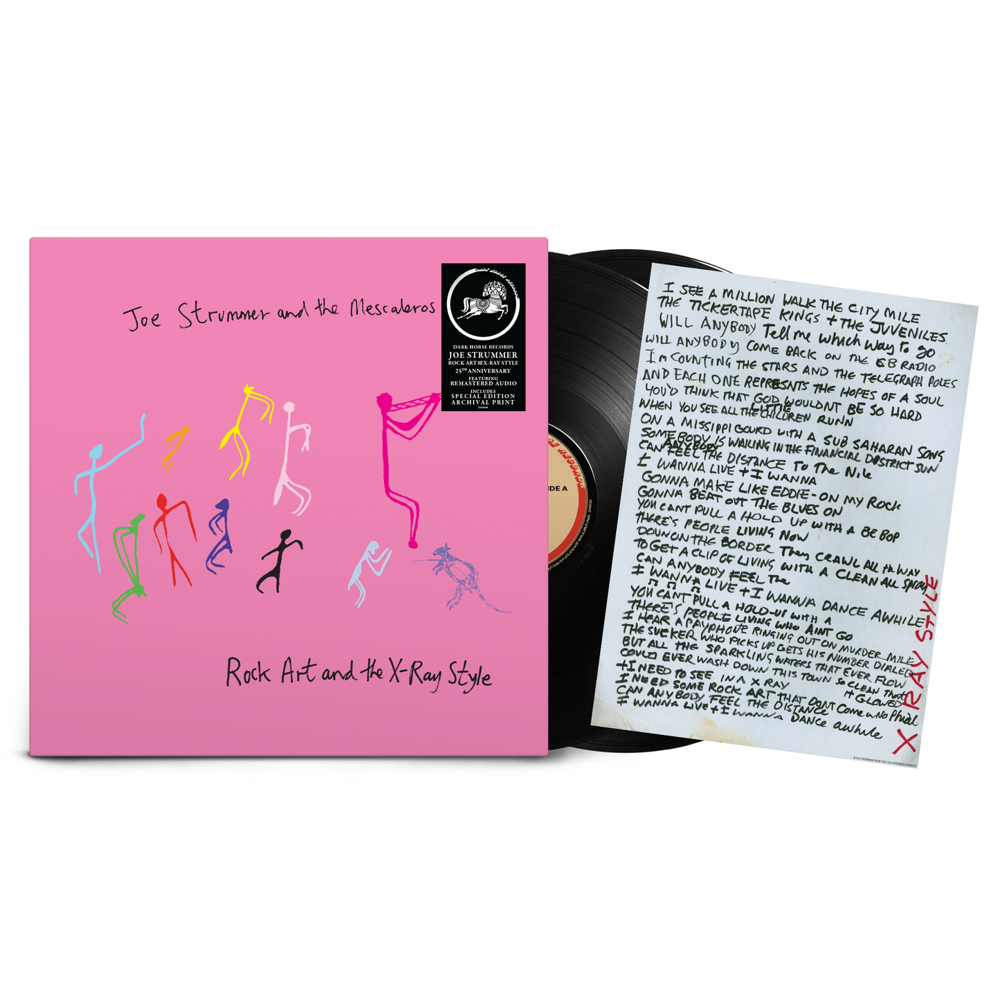 Joe Strummer - Rock Art & the X-Ray Style - 2LP w/Archival Print