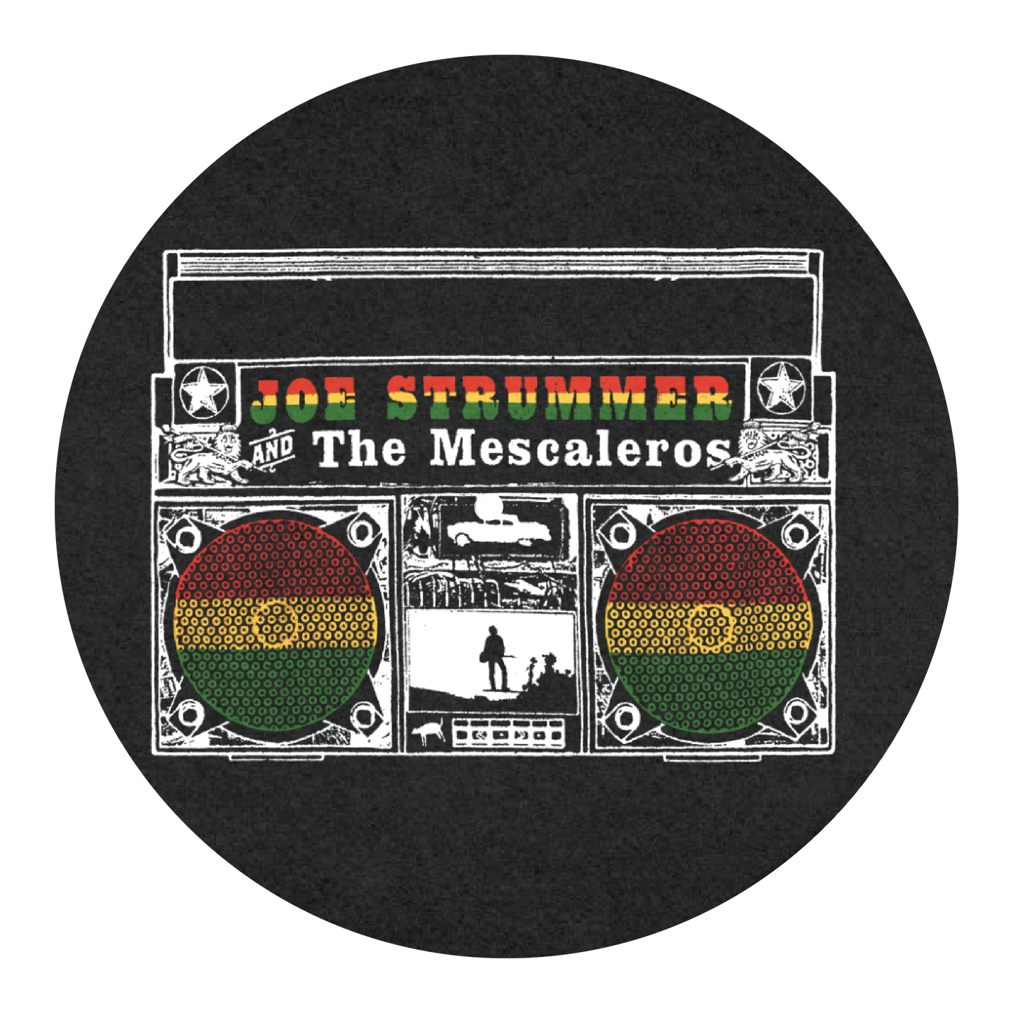 Vintage Blaster Turntable Slipmat