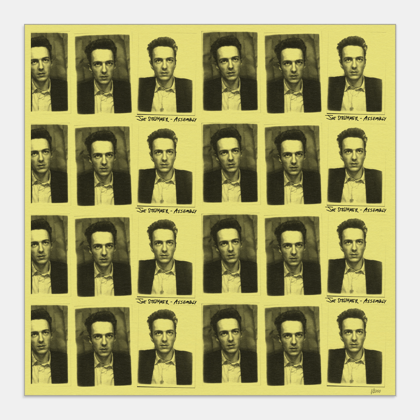 Joe Strummer - Assembly - Limited Edition Litho Art Print