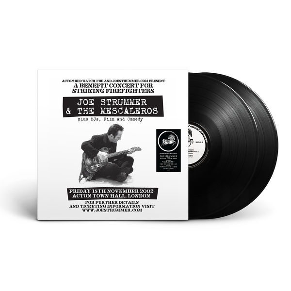 Live At Acton Town Hall - Black Vinyl 2LP – Joe Strummer Live At Acton Town Hall - Black Vinyl 2LP – Joe Strummer